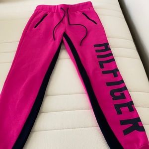 Hot Pink Tommy Hilfiger Sweats
